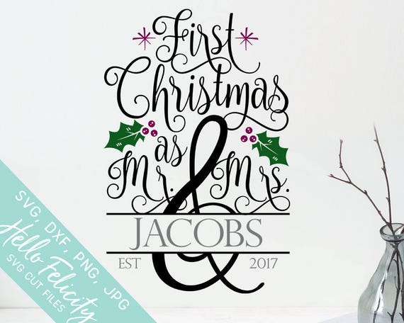 Download Christmas Svg Svg Files For Cricut First Christmas Mr And Etsy Yellowimages Mockups