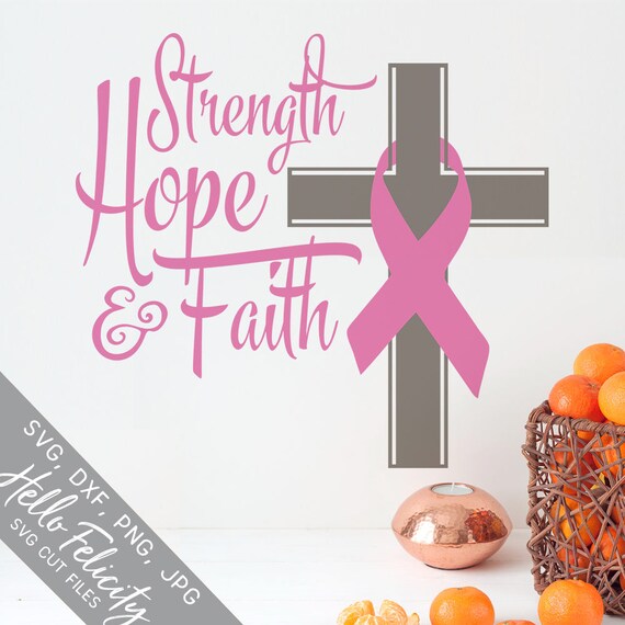 Download Breast Cancer Svg files for Cricut SVG Cross Svg Cancer | Etsy