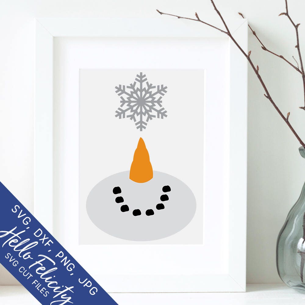 Download Winter Svg Christmas Svg Snowman Svg Snowflakes Svg Dxf | Etsy