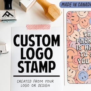 Large Custom Stamp Custom Logo Stamp Custom Rubber Stamp Large Custom Stamps  Business Stamp Bag Stamp Branding Package Creatiate 