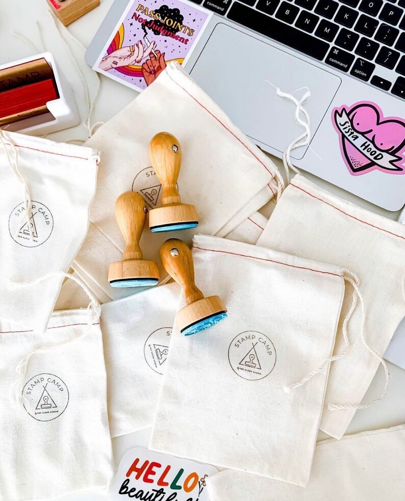 Custom Logo Stamp Shop Rubber Stamp Business Stamp Branding Etsy Canada