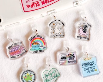Kindle Charm, Book Phone Charm, Tablet Charm, Book Accessories, Gifts For Book Lovers, Phone Accessories, Dust Plug Charms for Devices