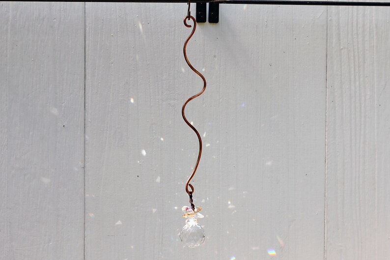 Rainbow Maker,suncatchers for windows,Window Decor Hanging,Amber color Housewarming gift