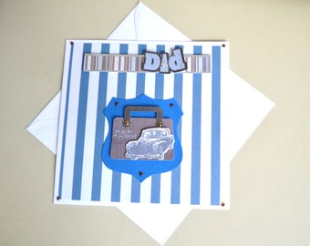 Handmade Fathers Day 'Dad' Card