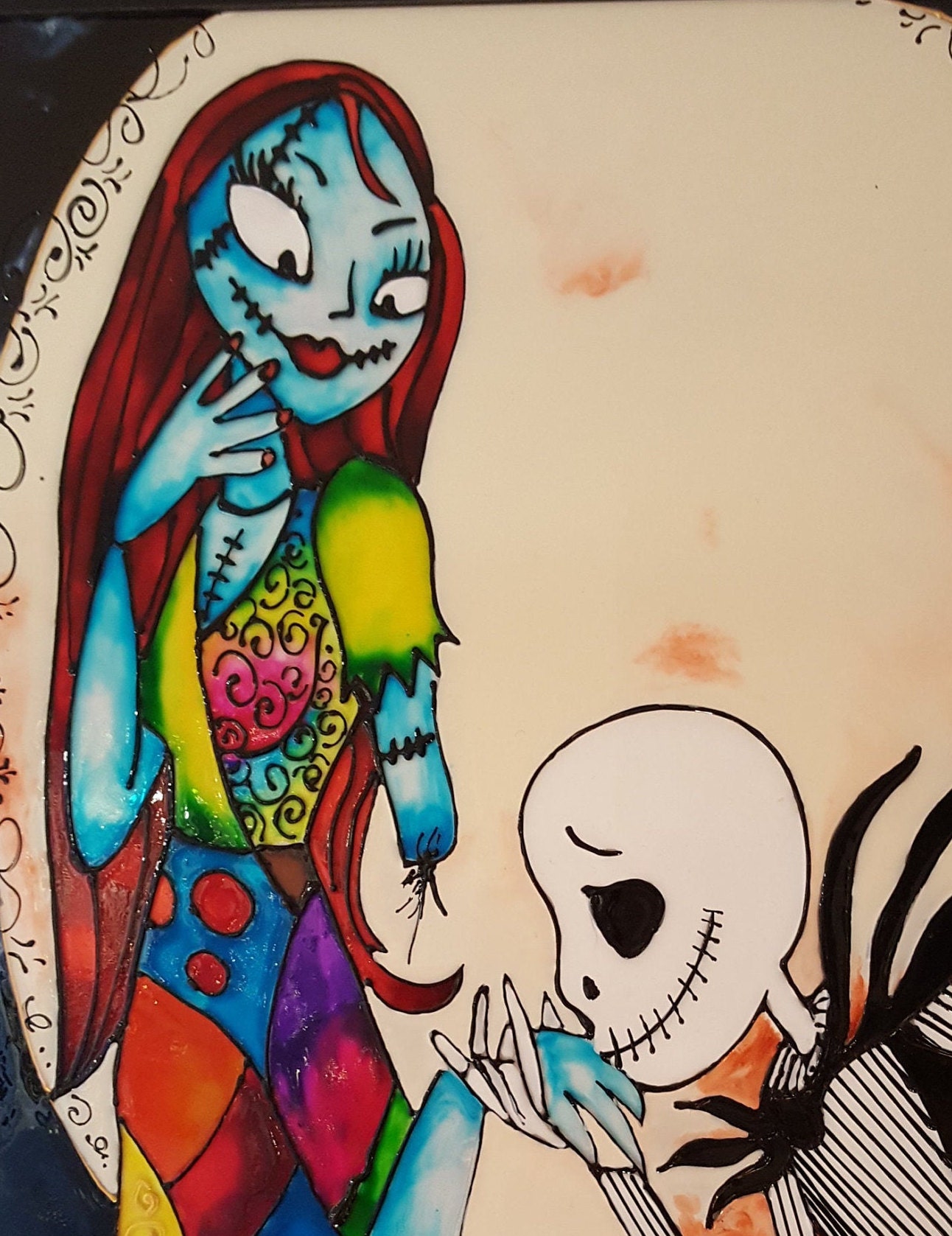 Jack Skellington & Sally Fantasy image. 60 x 40 cm. Free ...