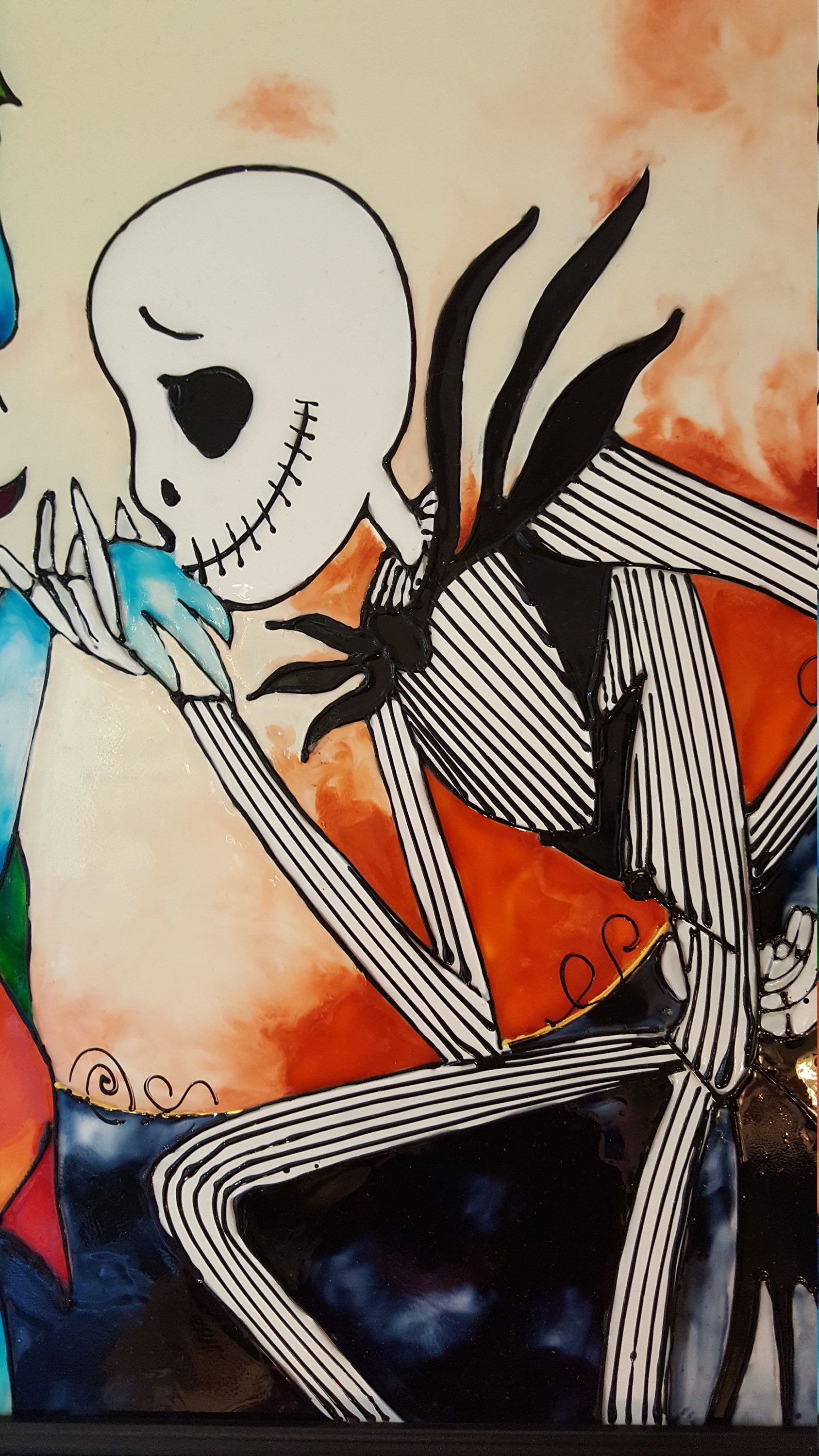 Jack Skellington & Sally Fantasy image. 60 x 40 cm. Free ...