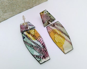 Kolczyki „Futura”.