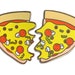 Amanda Jennings reviewed Pizza Pair ( Sticking Together ) , Best friends pins, BFF Pin, Pizza Pin, Pizza Pie pin,