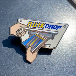 Quik Drop 2020 Pin | 90s pins | throwback Pins | Netflix pin