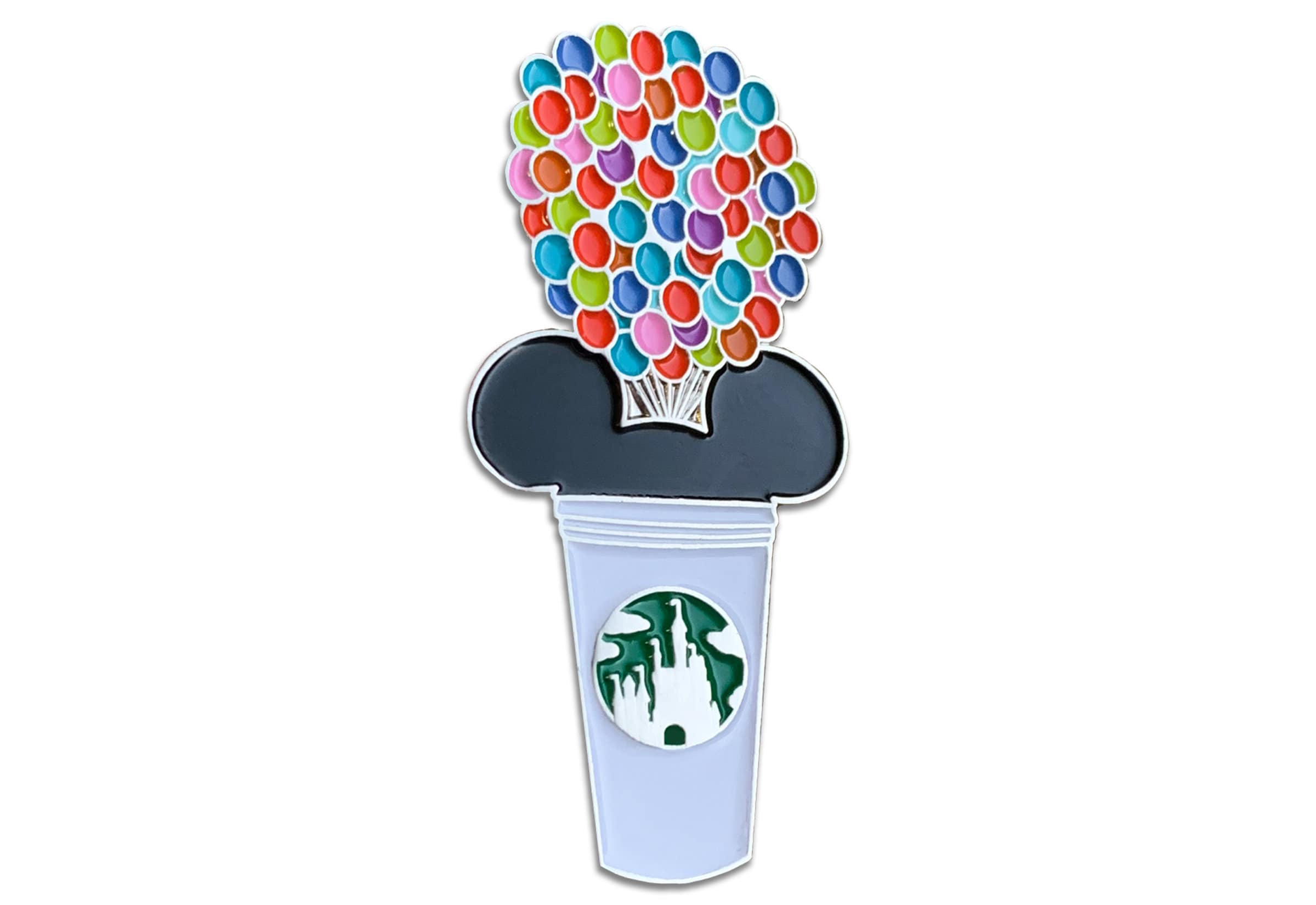 Up Castle Cup Pin  | Movie UP | Carl Fredricksen | Dug from UP Pin | …