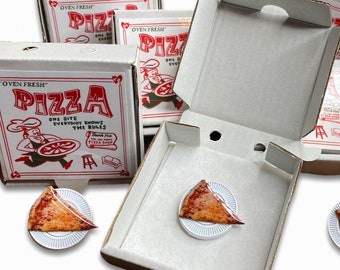 Vraie tranche de pizza | Épingle à pizza | Pizzas new-yorkaises |