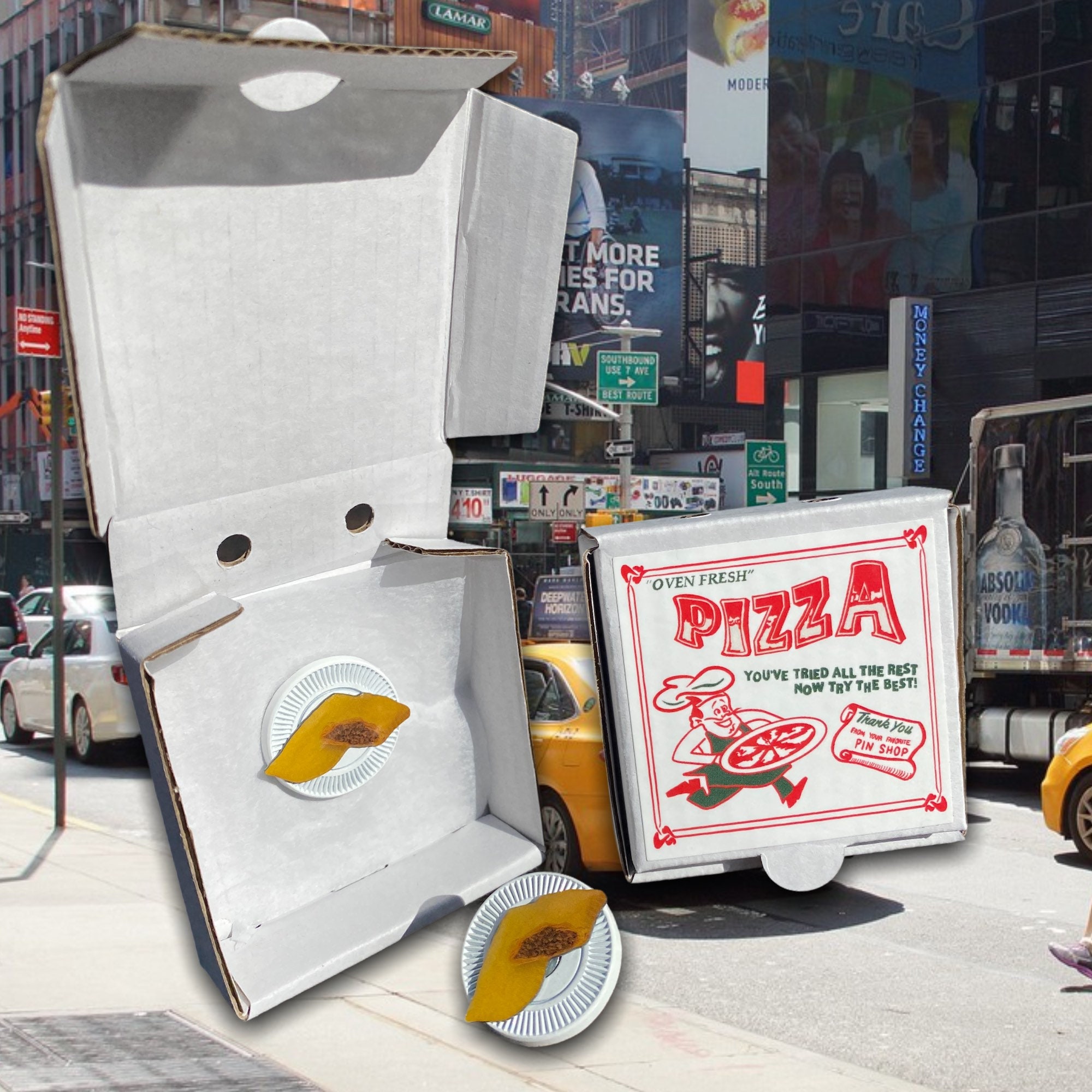 Beef Patty Pin Pizza Pin Jamaican Beef Patty New York Etsy