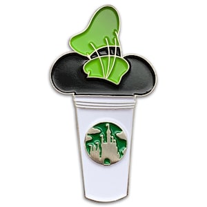 Goofy Castle Coffee Cup Pin | Goofy Pin | Pluto Pin | Enamel Pin