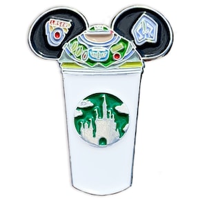Buzz Castle Coffee Cup Pin | Toy Story pins | Buzz pins pins | Toy Story 4 pins