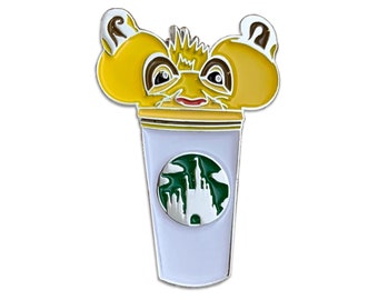 The Lion King Castle Coffee Cup Pin | Lion King Pins | Mufasa Pins | Nala Pins | Lion King Accessories / Timon Pins | Pumba Pins