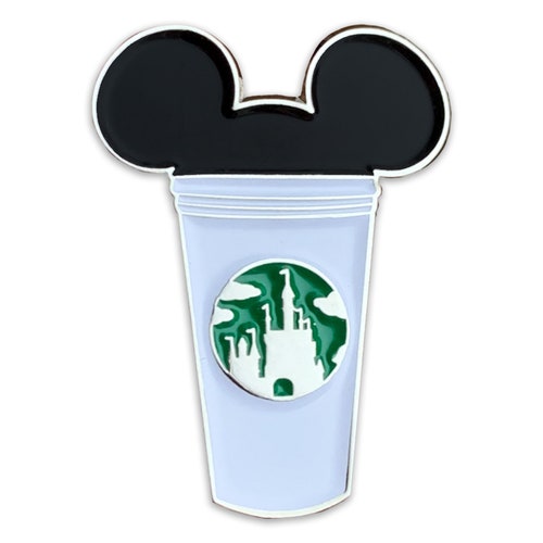 Candy Castle Coffee Cup Pin Mickey Mouse Coffee Pins Etsy