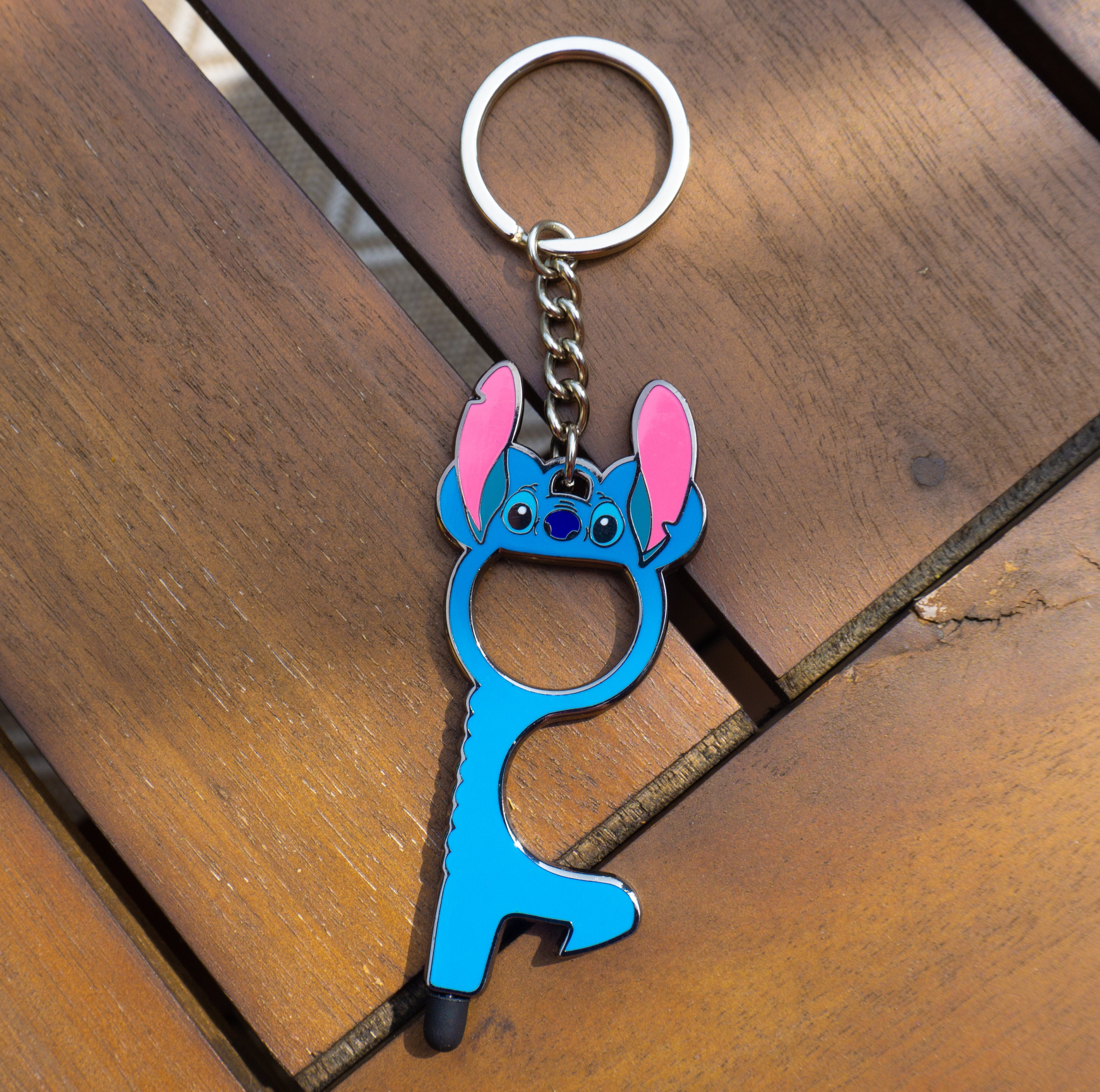 Porte-clés en poupée Disney Lilo & Stitch, mignon, pendentif de voiture,  porte-clés de sac de fille, décoration de bijoux cadeau - AliExpress