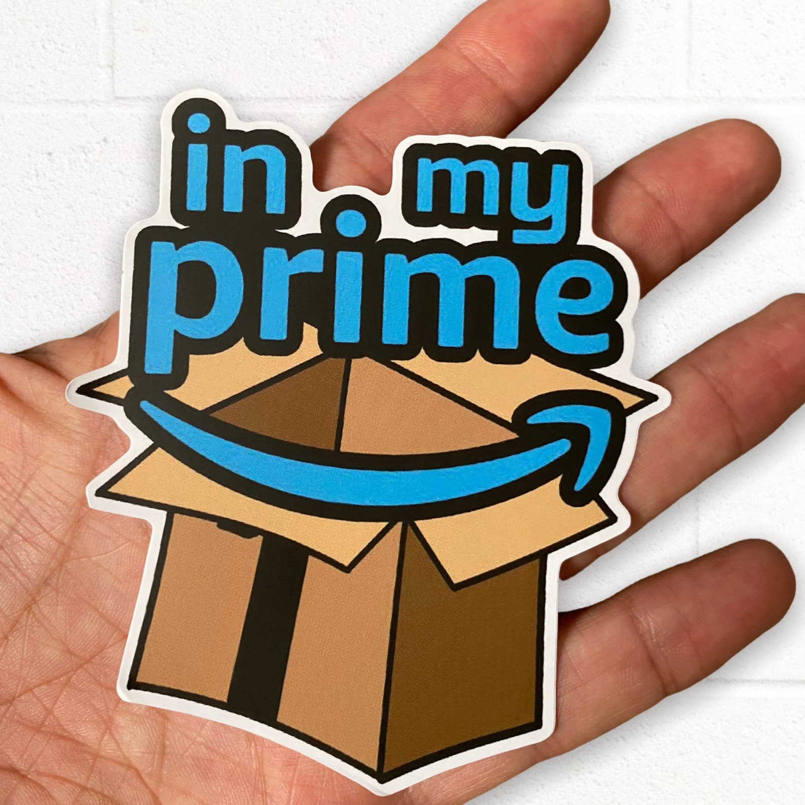 In My Prime Sticker In My Prime Decal Amazon Sticker Etsy