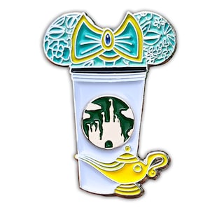 Princess Jasmine Castle Cup Pin | Disney pins | Aladdin pins | Magic Lamp Pin | Jasmine | Disney Jasmine | Genie Pin | Aladdin