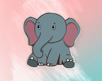 Mignon bébé éléphant émail Pin | épingles d’éléphant | | d’épingles pour animaux épingles mignonnes | épingles d’éléphant