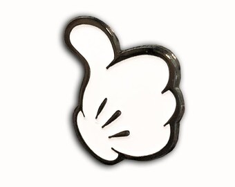 Thumbs Up Mickey Glove Pin