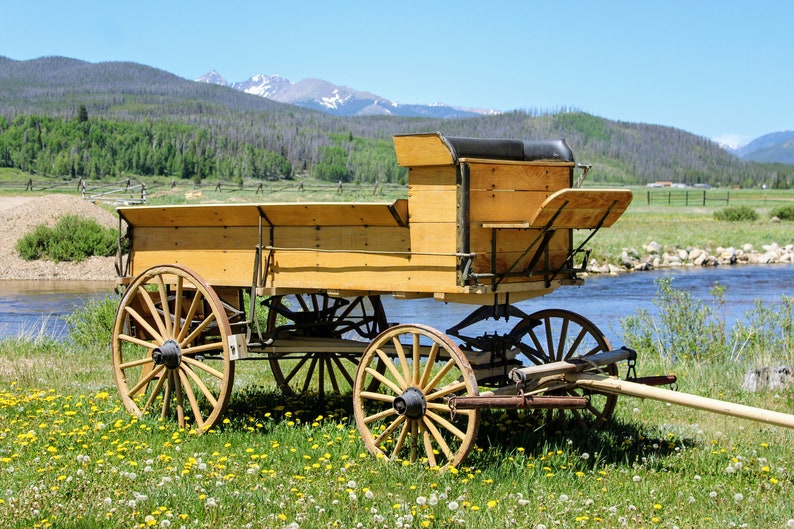 Buckboard Wagon | Etsy