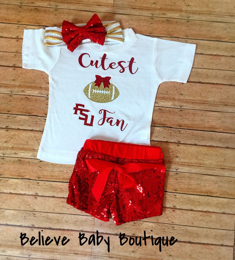 FSU Florida State Girl Kids Toddler T-Shirt