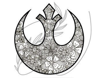 Download Star Wars Mandala Etsy