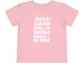 Toy Story Girls Toddler Short Sleeve Tee