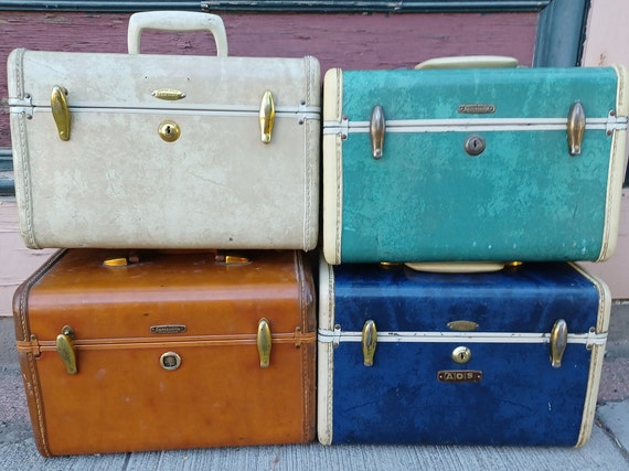 Vintage SAMSONITE TRAIN CASES Luggage 