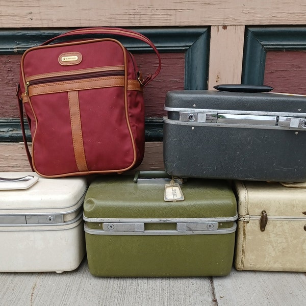 Vintage Train Case Etsy