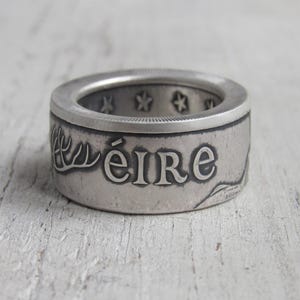 Irländsk hjortmyntring i sterlingsilver 1990 - Irländsk myntring - Irland - Irländska smycken - Irland - Souvenir från Irland - Irlandmyntring