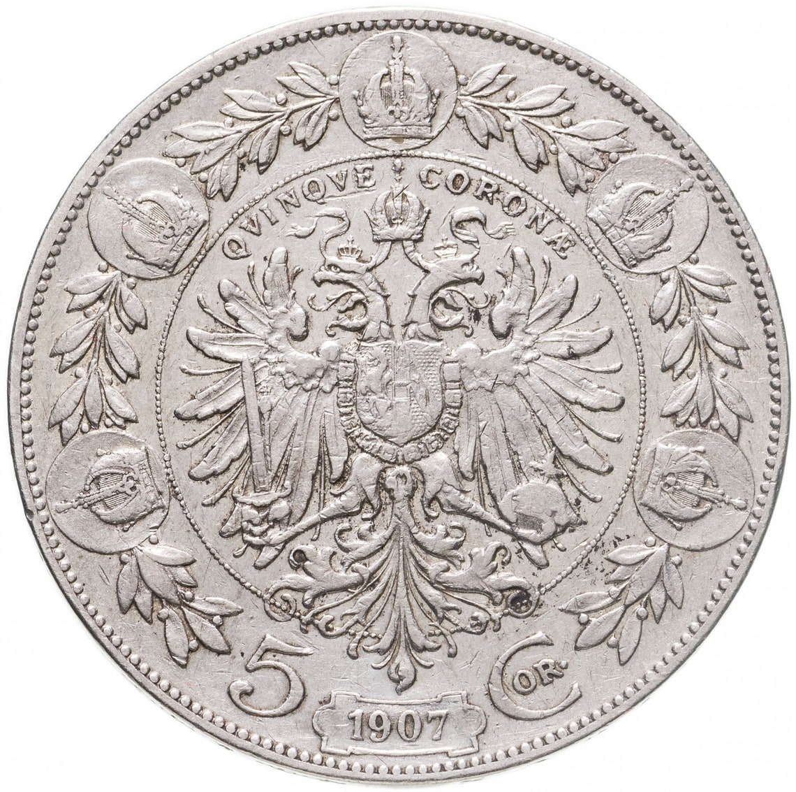 Silver Coin Ring Austria - Austrian Silver Rings - Austrian Men's ...