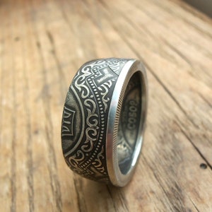 Ukrainian Coin Ring - Coin Ring Ukraine - souvenir from Ukraine - I stand with Ukraine - Ukraine Shop - Ukrainian Coin Ring