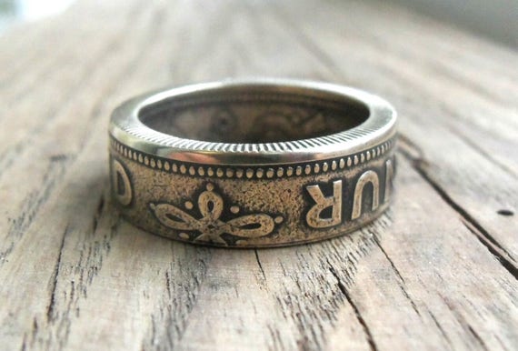 Buy Iceland Coin Ring - Island - Iceland 2 Kronur Coin Ring
