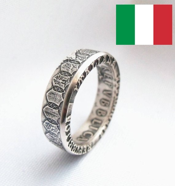 LIT JEWELRY | Accessories | Men Luxury Italian Gold Silvr Filed Ring Size  71 | Poshmark
