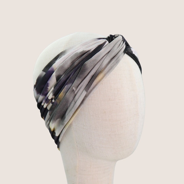 Haarband in Aquarell-Optik, Headband, Breites Haarband, Bandana, Stirnband, Boho Haarband, Boho, Musterhaarband, Haarband, Aquarell, Muster