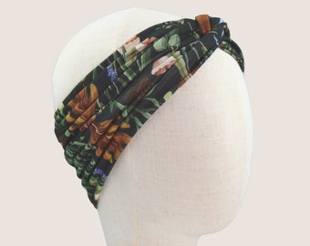 Haarband mit Muster, Breites Haarband, Stirnband, Headwrap, Haarband, Bandana, Haarband, Stirnband, Boho Haarband, Haaraccessoire