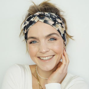 Boho Stirnband Bestseller Haarband Headband bequemes Haarband Aquarell Muster Haaraccessoire Musthave elegantes Headband Haare Bohostil