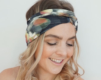 Haarband met Federdesign, Stirnband, hoofdband, haarband, Boho Stil, Knotenhaarband, Stirnbänder für Damen und Mädchen