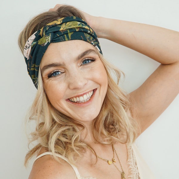 Stirnband Boho Stil Headband Trend Mode Haaraccessoire Haare mit Haarband Bad Hair Day einfache Frisuren mit Haarbändern Fashion Accessoires