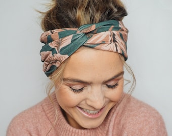 Haarband Headband Headwrap Hairband Turban Haarband Stirnband Boho Haarband für Sport Haarband für Frau Haarausfall Haarbänder Trend Frisur