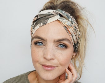 Haarband Stirnband Boho Stirnband Yoga Stirnbänder mit Knoten Trendfrisur moderne Haarbänder für Sie Haaraccessoire im Trend Stirnbänder modern