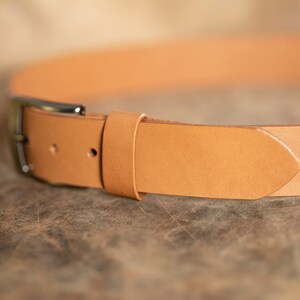 Belt Buckles For Men Wedding Belt 3 cm 1.2 in Handmade Personalized Gift Belt Distressed Cognac Brown Leather Belt Men
