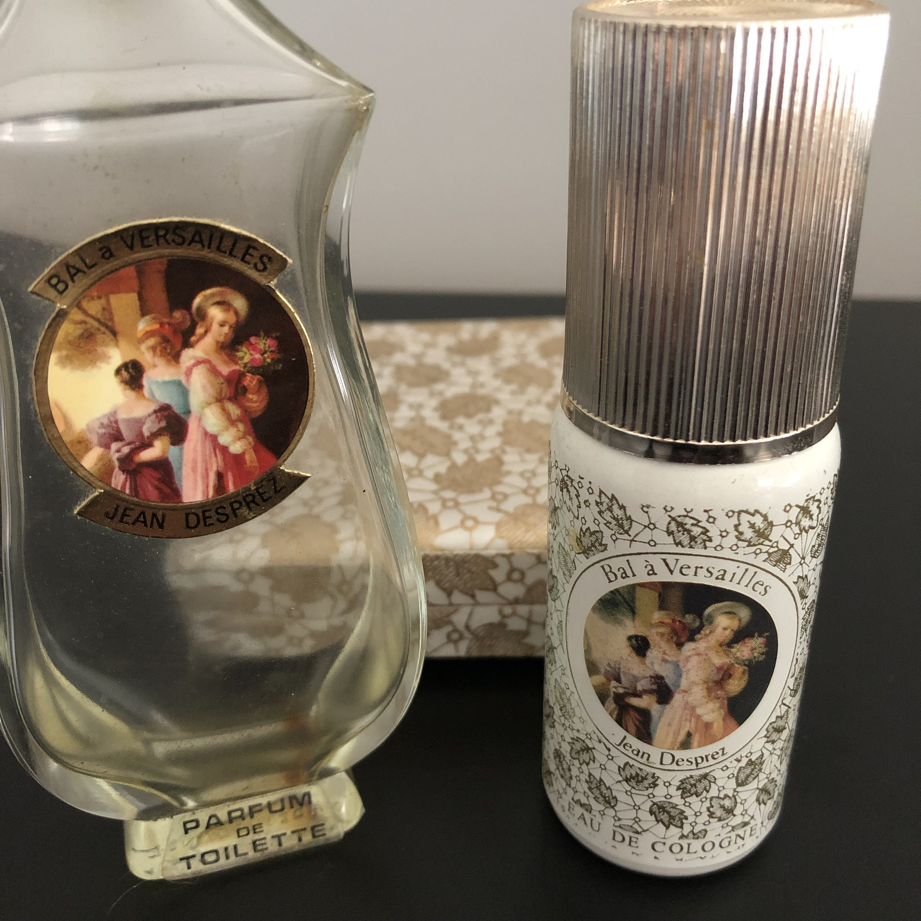 Vintage Bal à Versailles Parfum De Toilette Bottle, Eau De Cologne
