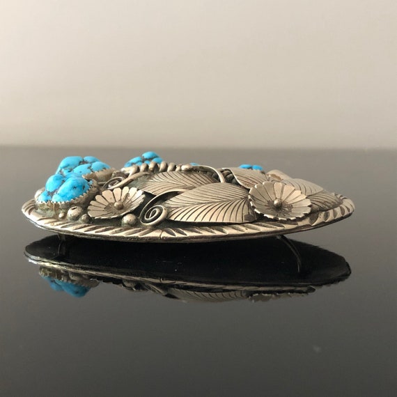 INCREDIBLE Vintage Native American Nugget Turquoi… - image 4