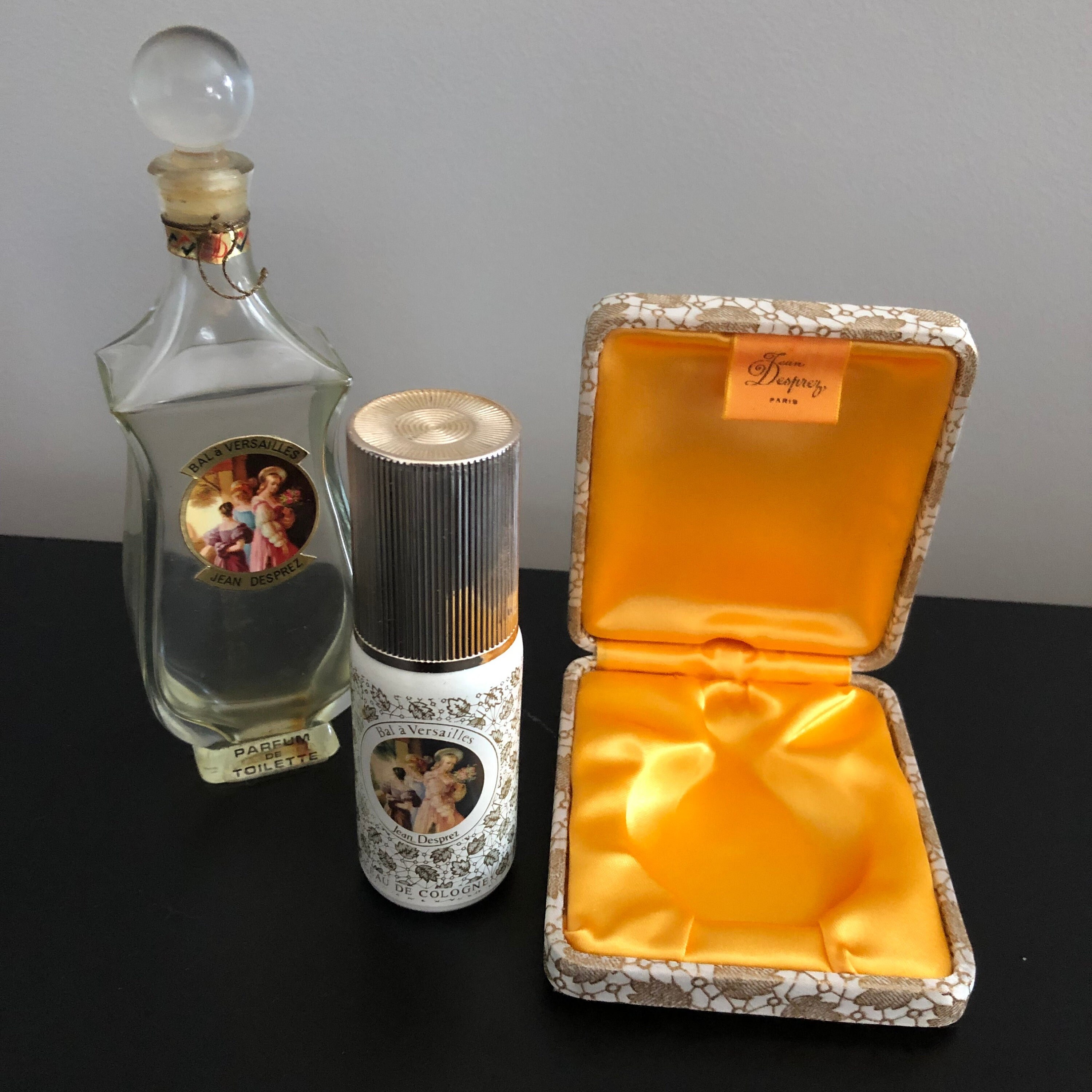 Vintage Bal à Versailles Parfum De Toilette Bottle, Eau De Cologne