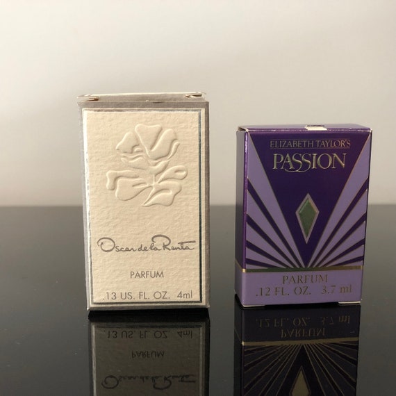 3 Vintage Miniature PerfumesElizabeth Taylor Passion Original BoxOscar de la Renta Original BoxJacomo ChicaneCollectible Mini Perfumes 3 Vintage Miniature PerfumesElizabeth Taylor Passion Original BoxOscar de la Renta Original BoxJacomo ChicaneCollectible Mini Perfumes