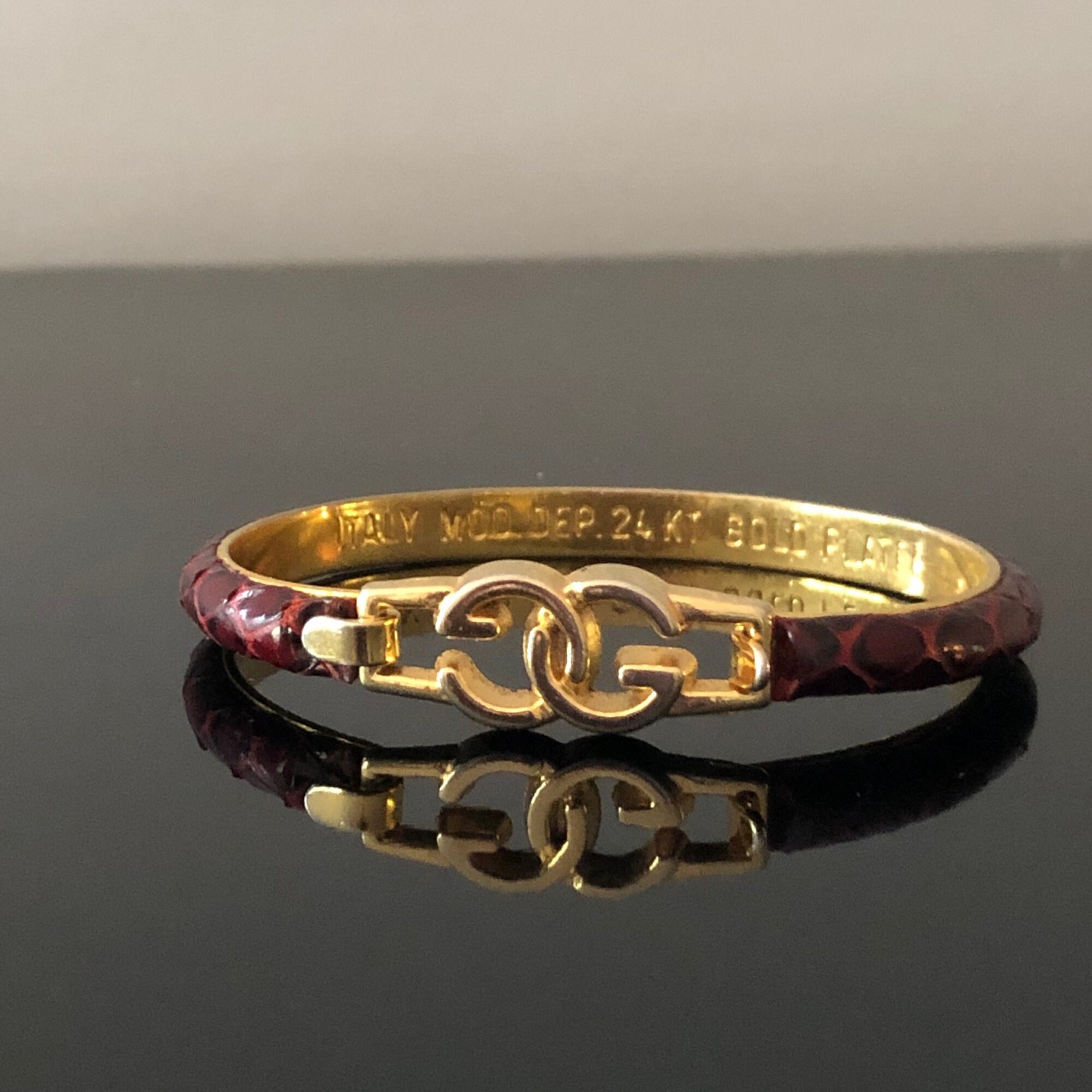 Gucci on sale snakeskin bracelet