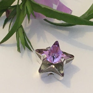 Swarovski Vintage #4825 Coser en estrella en Vitrail Light Rare Pieza única